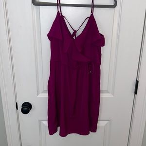 American Eagle magenta summery dress. Size medium
